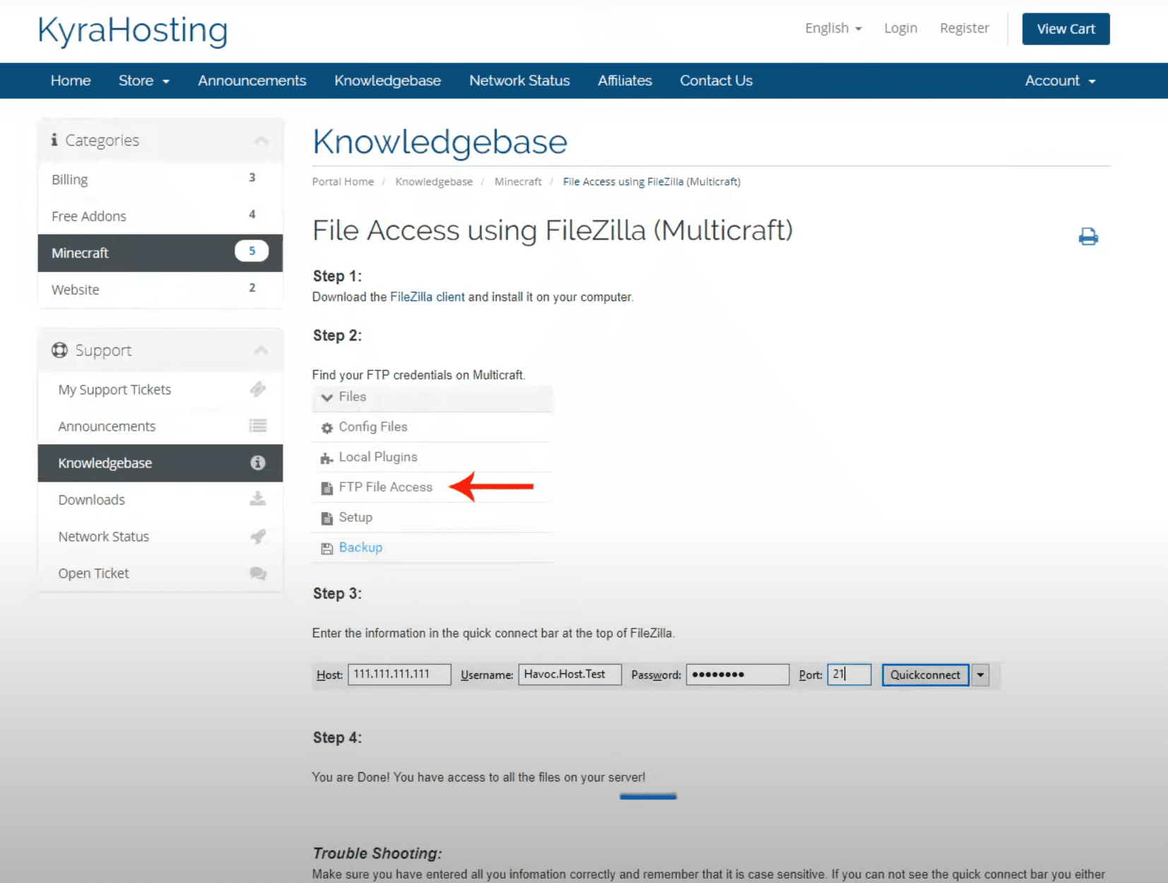 Client Knowledgebase